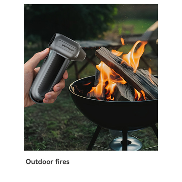 Wolfbox Portable Turbo Compressed Air Jetfan Handheld Cleaner & Hairdryer