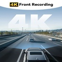 REDTIGER F9 Lite 4K Front Dash Cam - WDR, ADAS Alerts, 24H Parking Monitor