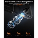 WOLFBOX G900 PRO 4K Mirror Dash Cam with STARVIS 2  