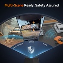 WOLFBOX G900 TriPro 3-Channel Mirror Dash Cam 4K Front, 2.5K Rear & Bumper