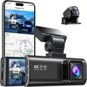 REDTIGER F7N 4K Dual Dash Cam with 64GB Card, Built-in WiFi GPS