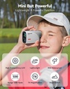 REDTIGER Golfvue Series 3 Mini Range Finder with Slope Switch, 1200-Yard
