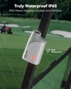 REDTIGER Golfvue Series 3 Mini Range Finder with Slope Switch, 1200-Yard
