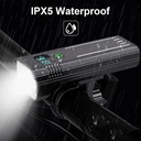 SUPERFIRE BL26 Bike Lamp - 500 Lumens, 500m Range, IP65 Waterproof, 4600mAh