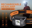 SUPERFIRE HL75-S Sensor Headlamp Torch 350 lumens Head Light