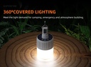 SUPERFIRE T26-S Solar Rechargeable Camping Light Lantern 500 Lumems