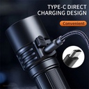 SUPERFIRE L22 Super Bright Flashlight - High Lumen Output, 60W Power