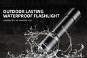 SUPERFIRE S3-A Rechargeable EDC Flashlight Torch 146 Lumens