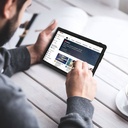 Pritom 7" Tablet 4GB RAM 32GB ROM 3500mAh Battery with Protective Cover - Green