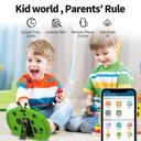 PRITOM Kids Smart Tablet 7 WiFi | 2GB RAM, 32GB Storage, Parental Controls - Green