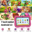 Pritom Smart Kids Panda Tablet 7" WiFi Parental Control 2GB RAM, 32GB ROM - Pink