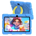 PRITOM K7 Pro Kids Tablet - 7" HD Display, 4GB RAM, 32GB Storage - Blue