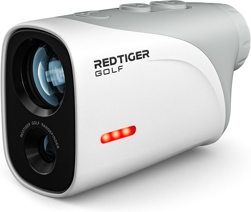 [7032] REDTIGER Golfvue Series 3 Mini Range Finder with Slope Switch, 1200-Yard